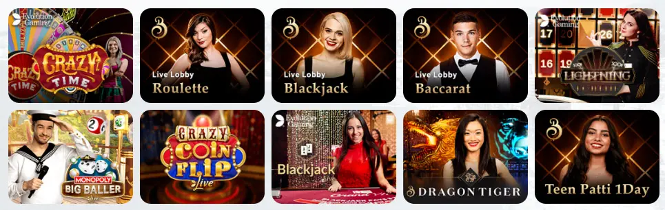Jeux de casino en direct CASINO DISCO