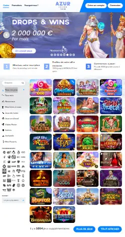 l'application et interface Casino Disco