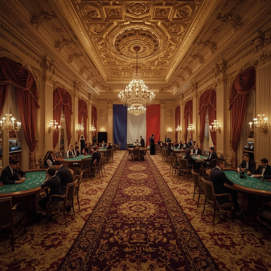 Le casino et le drapeau français CASINO DISCO